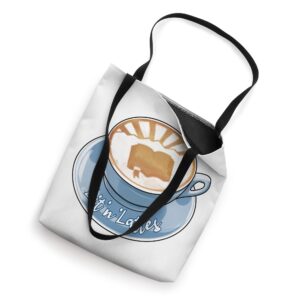 Lit and Lattes Bookclub Tote Bag