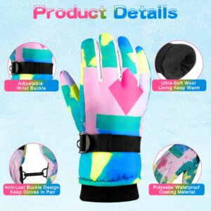 ONESING Ski Gloves Women -30°F Waterproof Winter Gloves Touchscreen Snow Gloves Women Men Warm Windproof Snowboard Gloves for Cold Weather