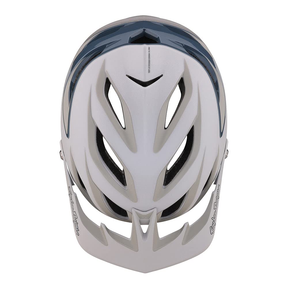 Troy Lee Designs A3 Uno Adult Bicycle Helmet MIPS EPP EPS Premium Lightweight 16 Vents 3-Way Adjustable Detachable Visor All Mountain Enduro, Gravel, Trail, BMX, Off-Road MTB (Light Gray, XS/SM)