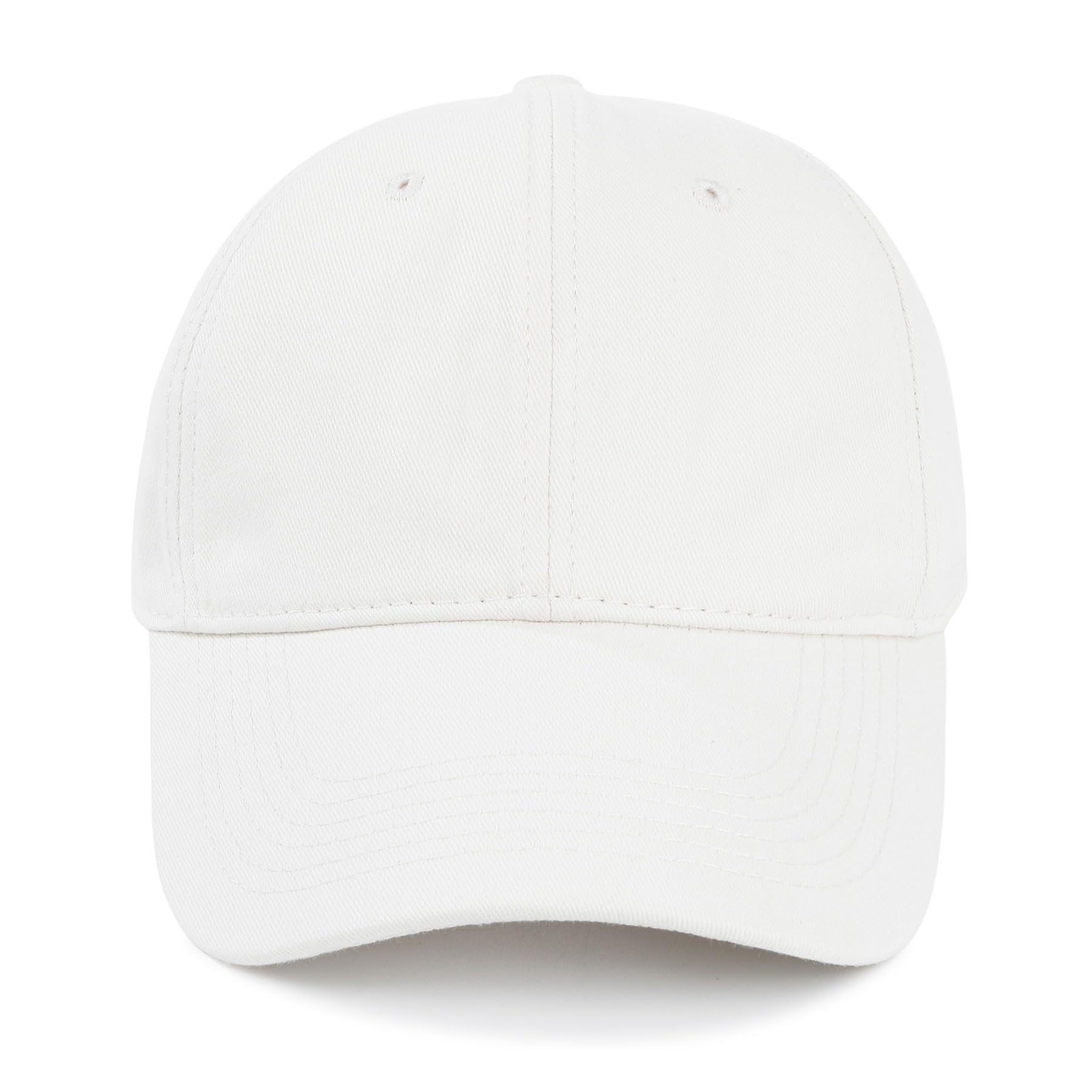 Zando Unisex Baseball Cap Women Embroidered Baseball Hat for Women Trucker Hat Adjustable Dad Hat Golf Running Hats for Women Men Cotton Baseball Caps for Women Sun Preppy Hat White Hat