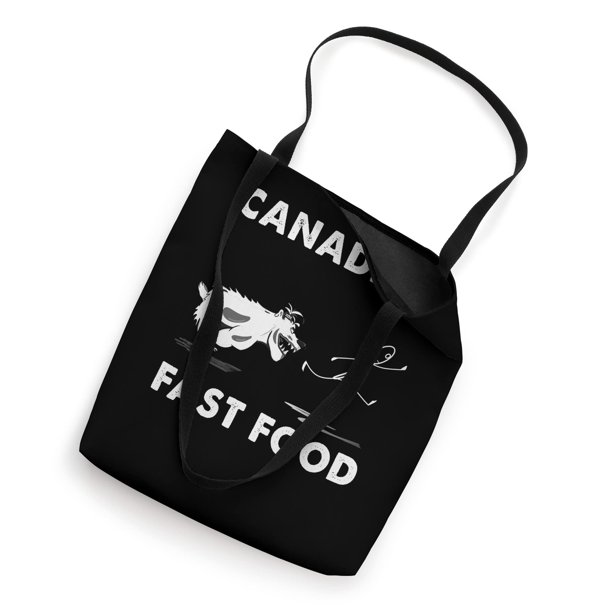 canadian fast food funny bear hunter Tote Bag