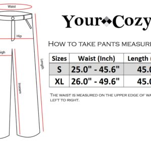 Your Cozy Harem Pants for Women Hippie Boho Clothes Mc Hammer Pants Jumpsuit Casual Loose Beach Sweatpants Comfortable Baggy Boho Yoga Trousers (Black Elephant_S)