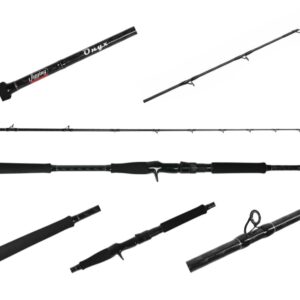 Jigging World Onyx Inshore Casting Rod (JW-OX701C-MH 7' Medium Heavy 15-30lb 1-4oz)