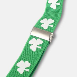 Degpum St Patricks Day Accessories Suspenders, Mens Suspenders with Clips, Many Colors to Choose From