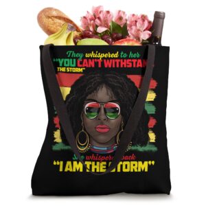 Black African American Ladies Black History Month Women Tote Bag