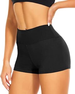 campsnail workout biker shorts women - 3"/5"/8" high waisted tummy control spandex booty volleyball shorts for yoga dance