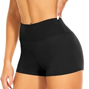 CAMPSNAIL Workout Biker Shorts Women - 3"/5"/8" High Waisted Tummy Control Spandex Booty Volleyball Shorts for Yoga Dance