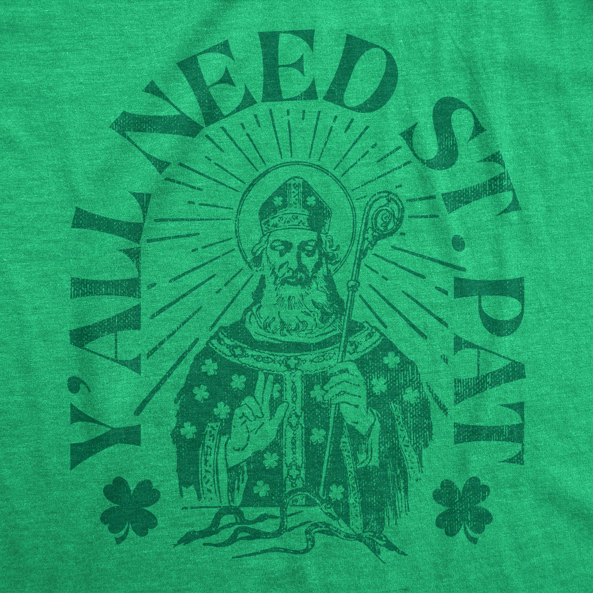 Mens Yall Need St Pat T Shirt Funny Saint Paddys Day Parade Lovers Tee for Guys Mens Funny T Shirts Saint Patrick's Day T Shirt for Men Novelty Tees for Green - XXL