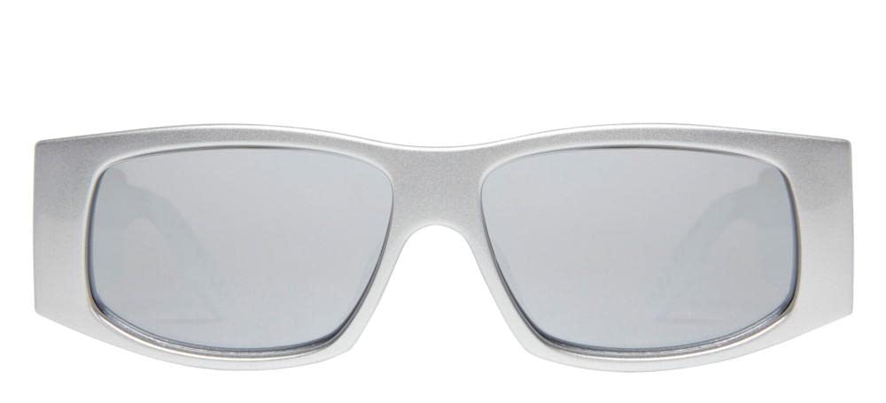 Balenciaga BB 0100S LED FRAME LIMITED EDITION Silver/Silver 56/15/150 unisex Sunglasses