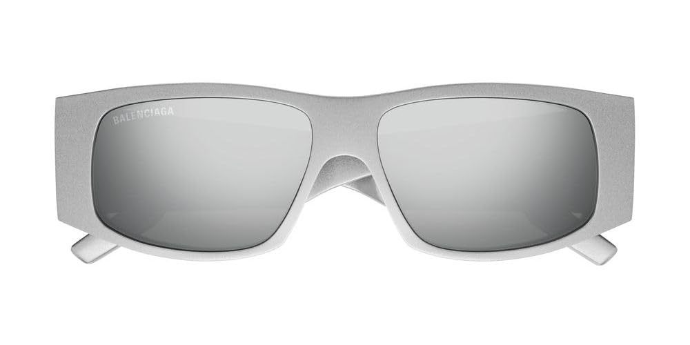 Balenciaga BB 0100S LED FRAME LIMITED EDITION Silver/Silver 56/15/150 unisex Sunglasses