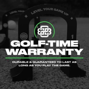 Master Your Golf Skills: Back 2 Basics - Pair of Putting Gate Stands - Ideal Companion for Putting Gates, Pro Path Mirror, and Mat - Elevate Alignment & Control Golf Training Gear