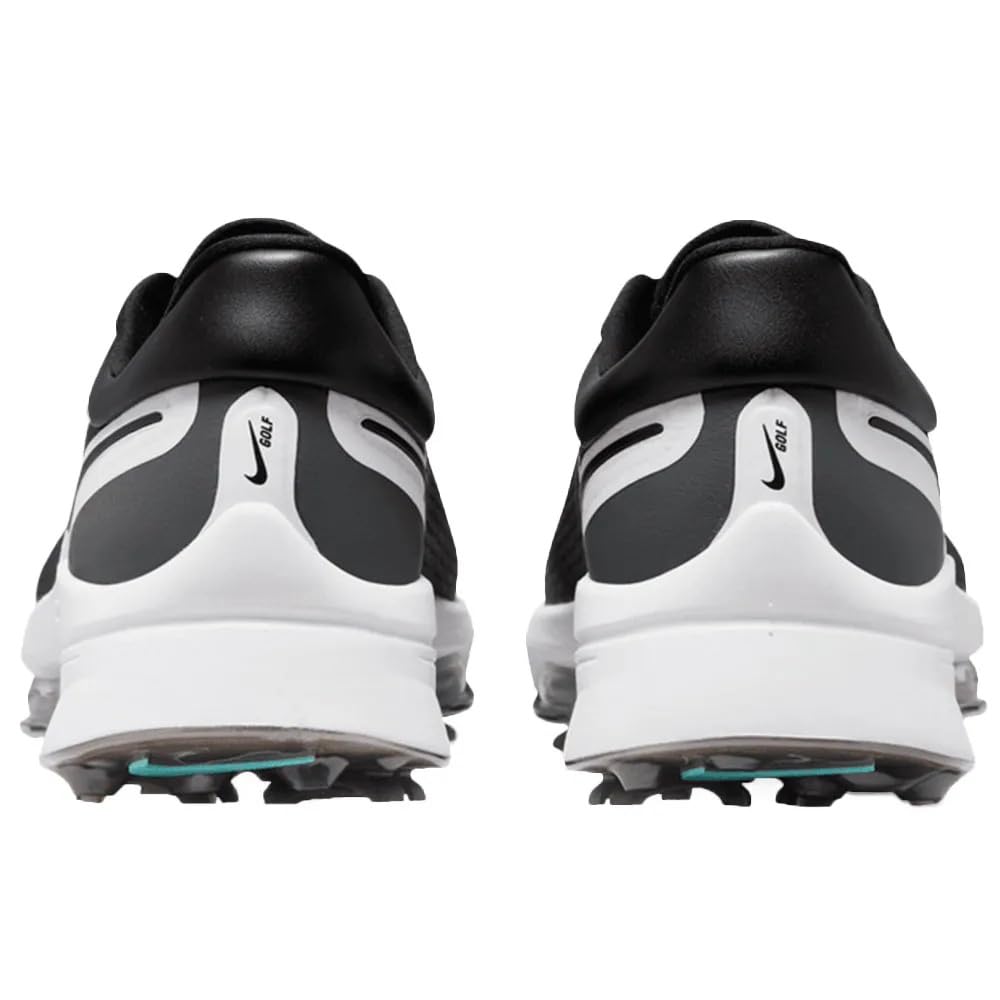 Nike Air Zoom Infinity Tour Next% DC5221-015 Black-Iron Grey-Dynamic Turquoise-White Men's Golf Shoes 10.5 US