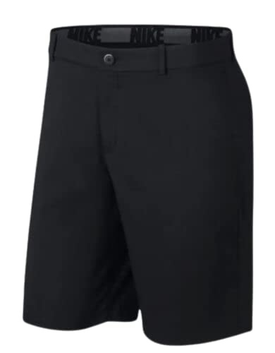 Nike Men's 10" Flex Core Golf Standard Dri-Fit Shorts (34) (Black)