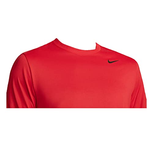 Nike Men's Dri-Fit Legend Fitness T-Shirt Red | Black LG