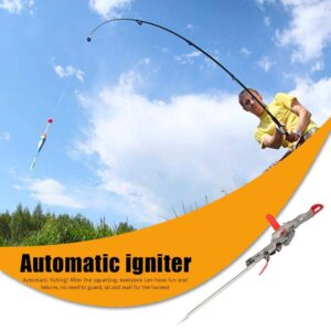 Multifunctional Rod Holders for Shore Fishing Full Stainless Steel Automatic Spring Fishing Rods Holders Adjustable Sensitivity Folding Fishing Tools Beach Fishing Rod Holder