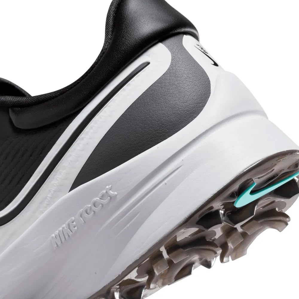 Nike Air Zoom Infinity Tour Next% Men's Golf Shoes Black/Iron Grey/Dynamic Turquoise/White Size 12