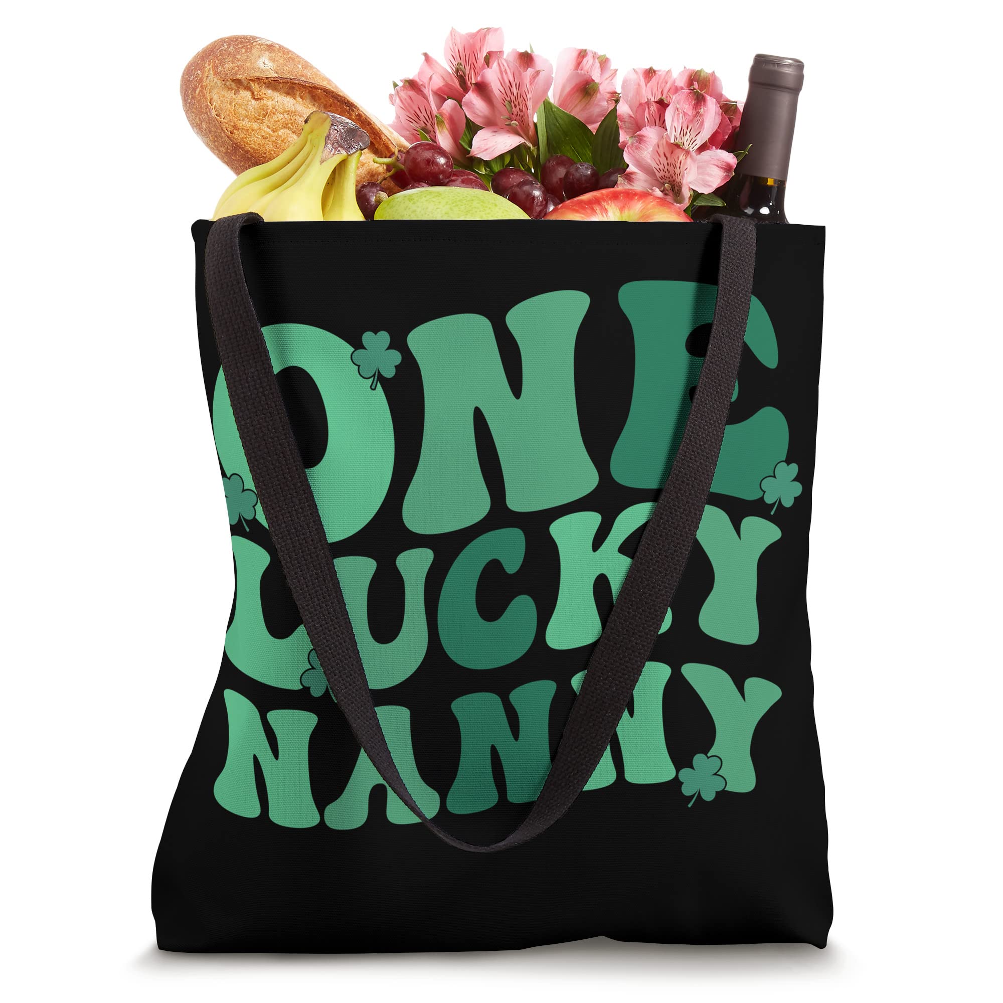 Lucky Nanny Grandmother St. Patrick's Day Nanny Grandma Tote Bag