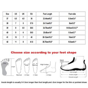 ZHOUXINGB Sneakers for Women, Pink Heels for Women Dance Sandals Cycling Water Shoes Orthopedic Shoes Black Slippers Heels Dressy Summer Shoes for Women Closed Toe