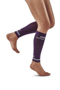 the run calf sleeves 4.0, violet, women, iv