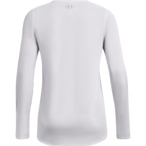 Under Armour Men's Team Tech Loose White Long Sleeve T-Shirt (L)