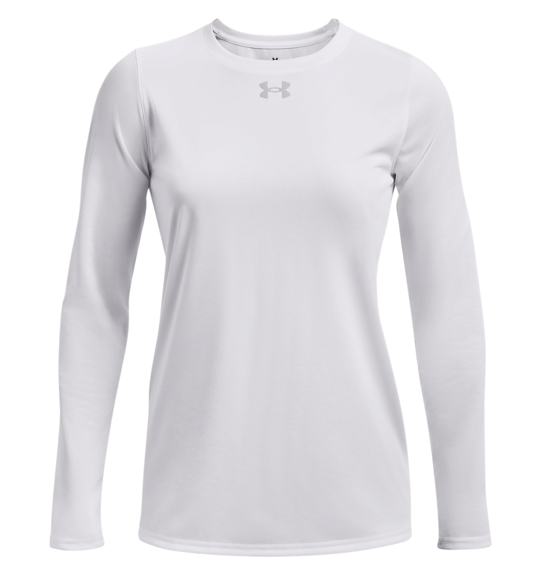 Under Armour Men's Team Tech Loose White Long Sleeve T-Shirt (L)