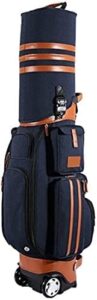 yirenzui waterproof multi-function golf travel bag with wheels and password lock for men women golf course and training lightweight golf bag the fabric is scratch-resistant, odor-free and water-repell