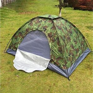 KVSERT 1 Person Portable Outdoor Camping Tent Outdoor Hiking Travel Camouflage Camping Napping Tent