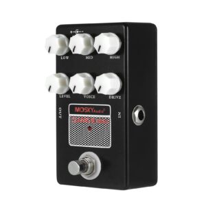 ERYUE Classic M-Shall Speaker Simulator, MOSKYaudio Classic M-Shall Speaker Simulator Cabinet Simulator Guitar Effect Pedal Speaker Simulation for Guitar Bass