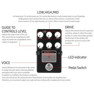 ERYUE Classic M-Shall Speaker Simulator, MOSKYaudio Classic M-Shall Speaker Simulator Cabinet Simulator Guitar Effect Pedal Speaker Simulation for Guitar Bass