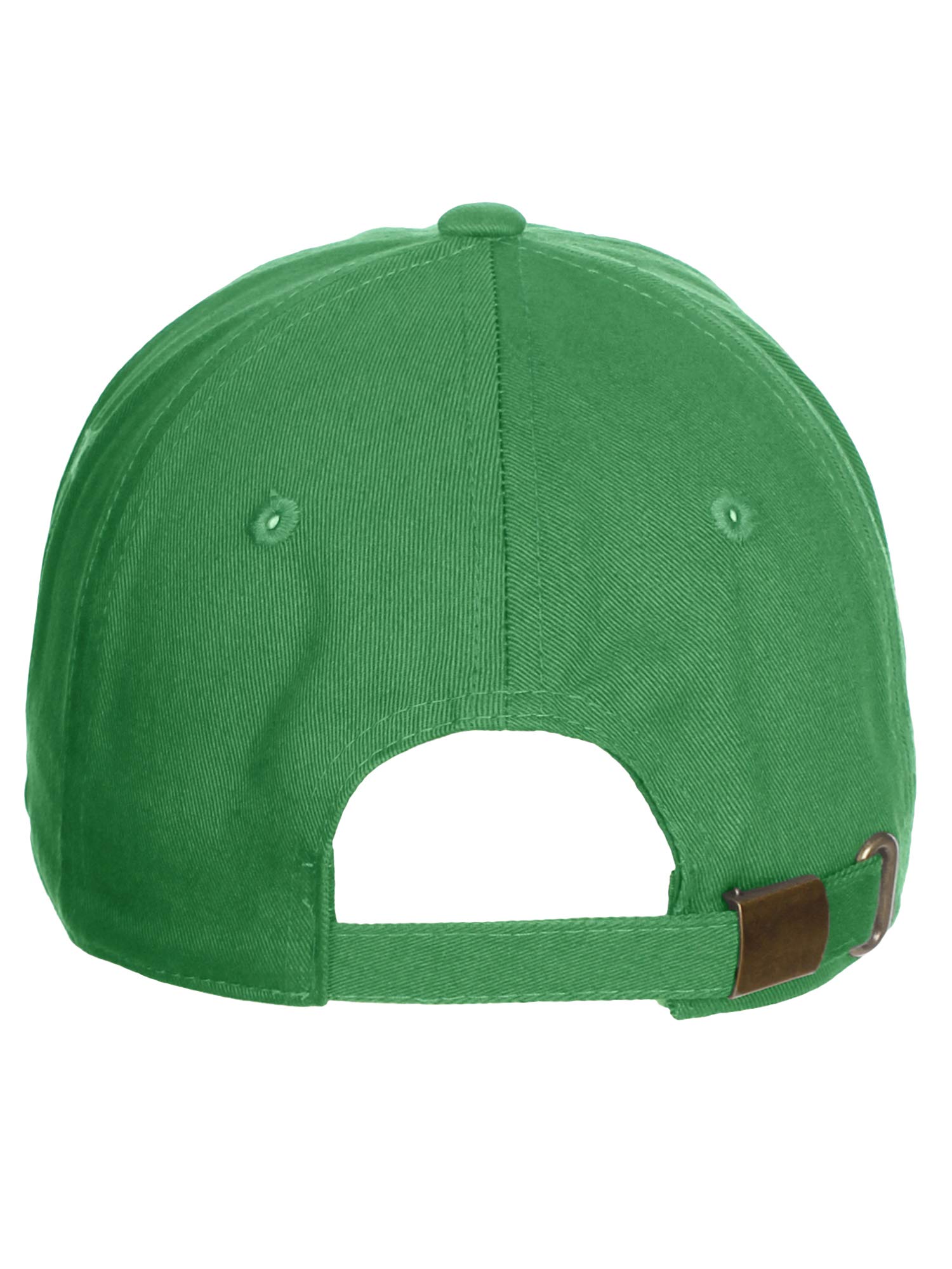 Daxton St. Patrick Day Lucky Clover Baseball Dad Hat, Clover Kelly Green Hat