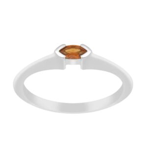 Marquise Cut 0.20 Ctw Multi Choice Gemstone 925 Sterling Silver Women Wedding Ring, Stacking Ring For Her Citrine, 8