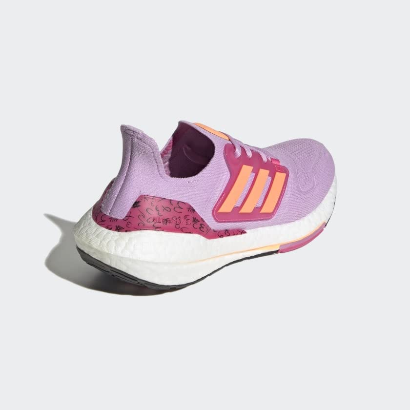 adidas Ultraboost 22 BCA Running Shoes Women's, Size 6 Bliss Lilac/Beam Orange/Pulse Magent