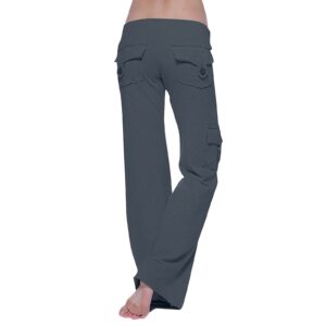 tuianres yoga pants for women stretch high waist wide leg sweatpants loose comfy lounge running workout joggers with pockets