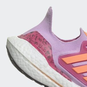 adidas Ultraboost 22 BCA Running Shoes Women's, Size 6 Bliss Lilac/Beam Orange/Pulse Magent