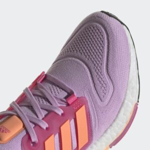 adidas Ultraboost 22 BCA Running Shoes Women's, Size 6 Bliss Lilac/Beam Orange/Pulse Magent