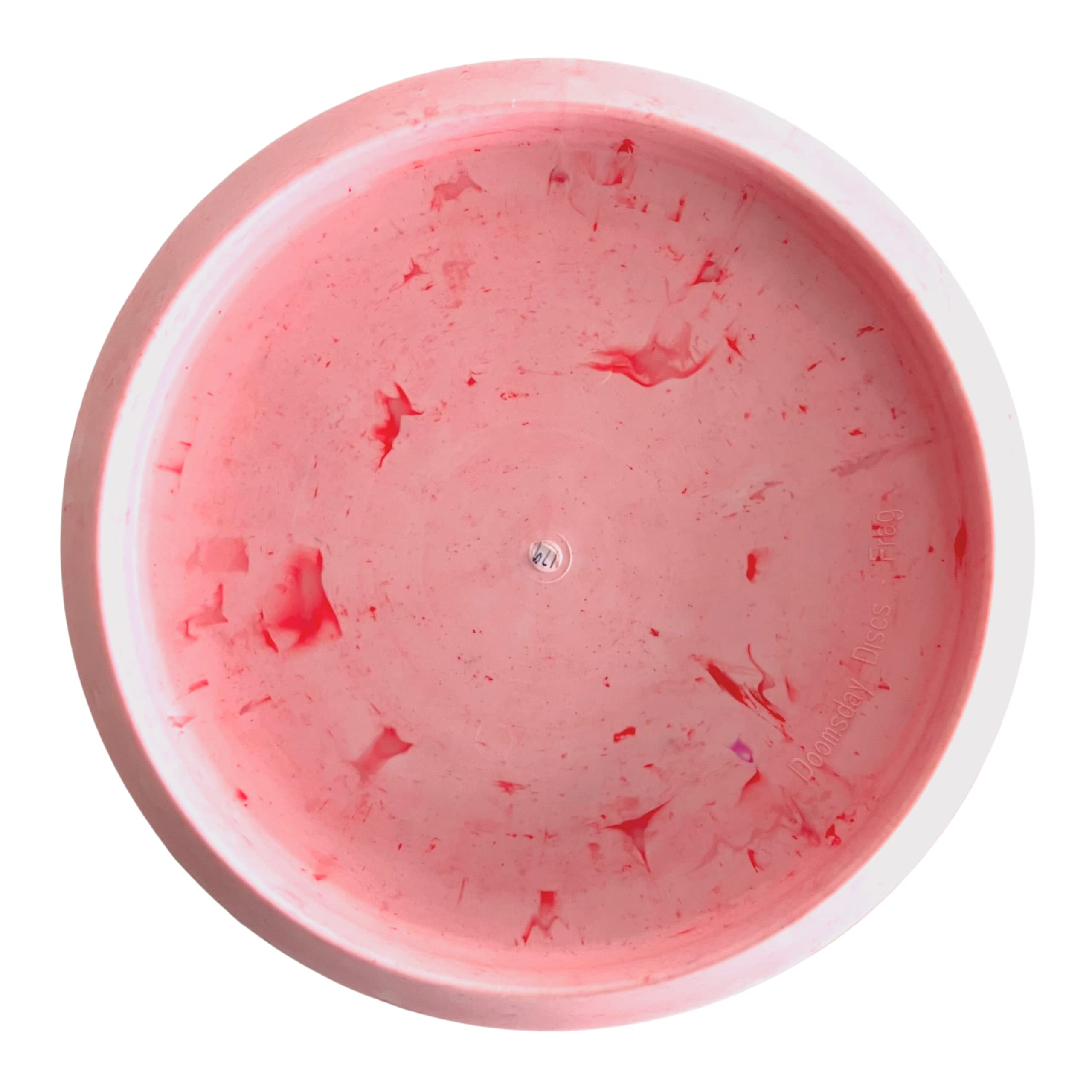 Doomsday Frag Overstable Utility Midrange Disc Golf Disc in Soft Flexible Plastic (Red)