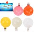 VBESTLIFE 5Pcs Plastic Stick On Foam Tear Drop Bobber Tube Strike Indicator Fly Fishing Parts Corks, Floats & Bobbers Terminal Tackle