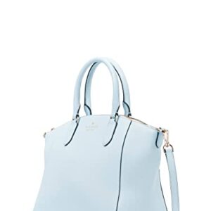 Kate Spade New York Parker Medium Leather Satchel Frosty Sky