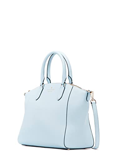 Kate Spade New York Parker Medium Leather Satchel Frosty Sky