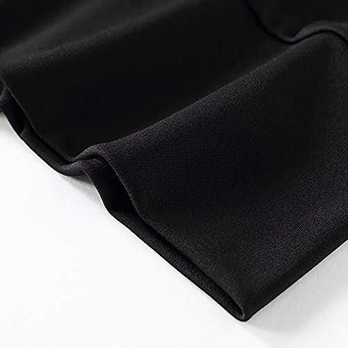 Petite Yoga Pants for Women Petite Length Casual Women's Leg Pants Yoga Bell Wide Long Waist Bottom High Palazzo Yoga Black