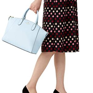 Kate Spade New York Parker Medium Leather Satchel Frosty Sky