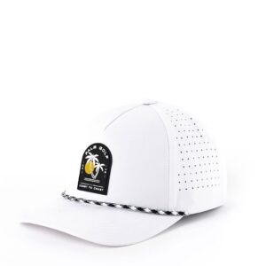 Palm Coast to Coast Snapback (White)