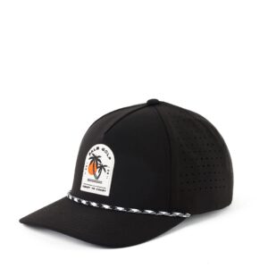 Palm Coast to Coast Snapback (Black)