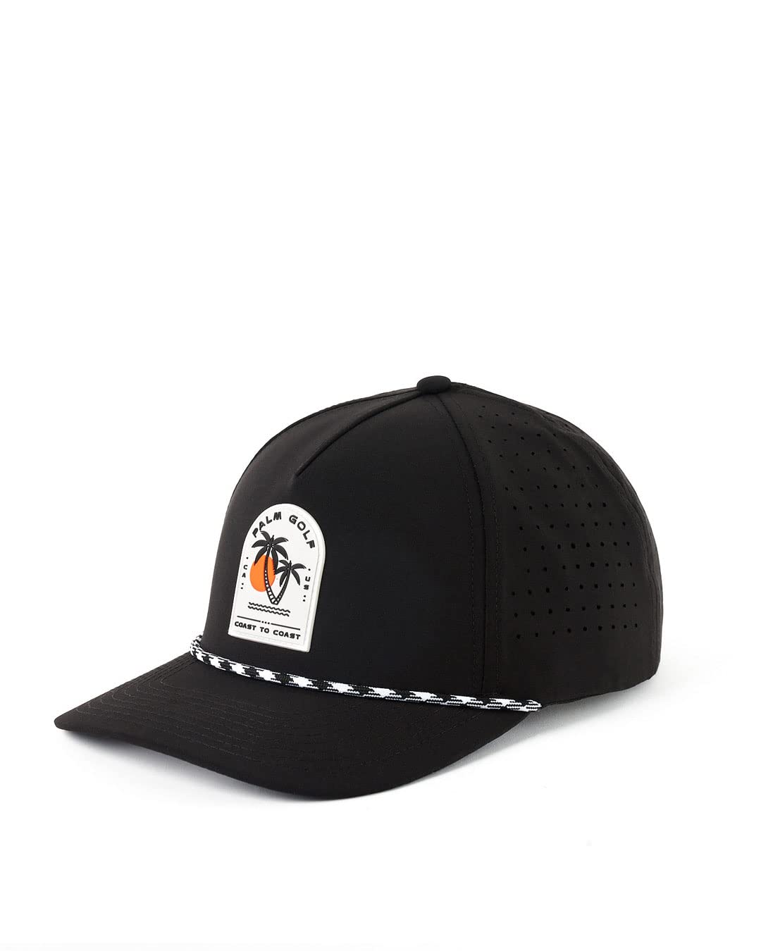 Palm Coast to Coast Snapback (Black)