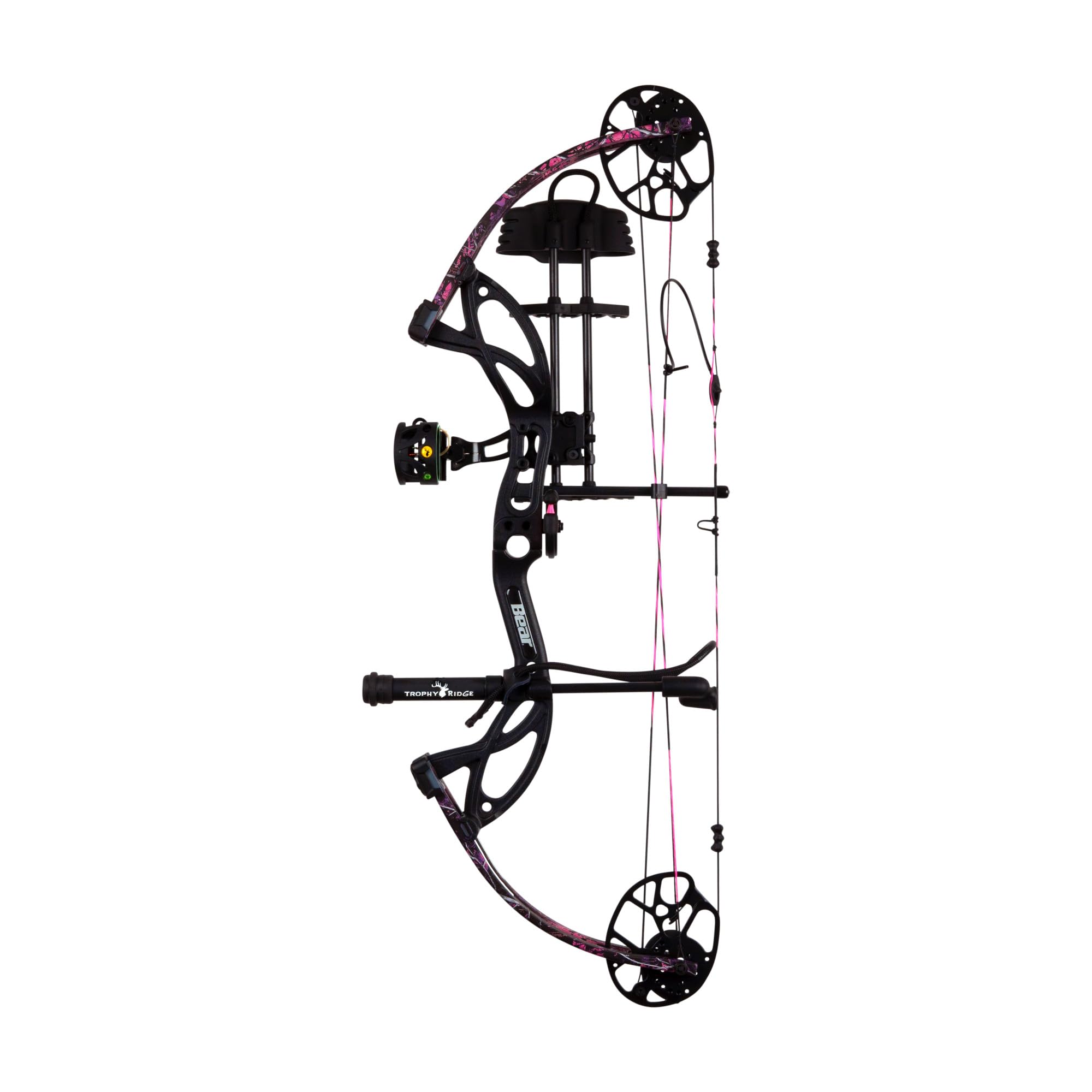 Bear Archery Cruzer G3 Ready to Hunt Compound Bow Package for Adults and Youth, Right Hand, Muddy