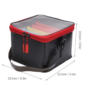 Flbirret Fishing Outdoor Simulate Shrimp Bait Lure Storage Bucket Accessory Box Multifunction