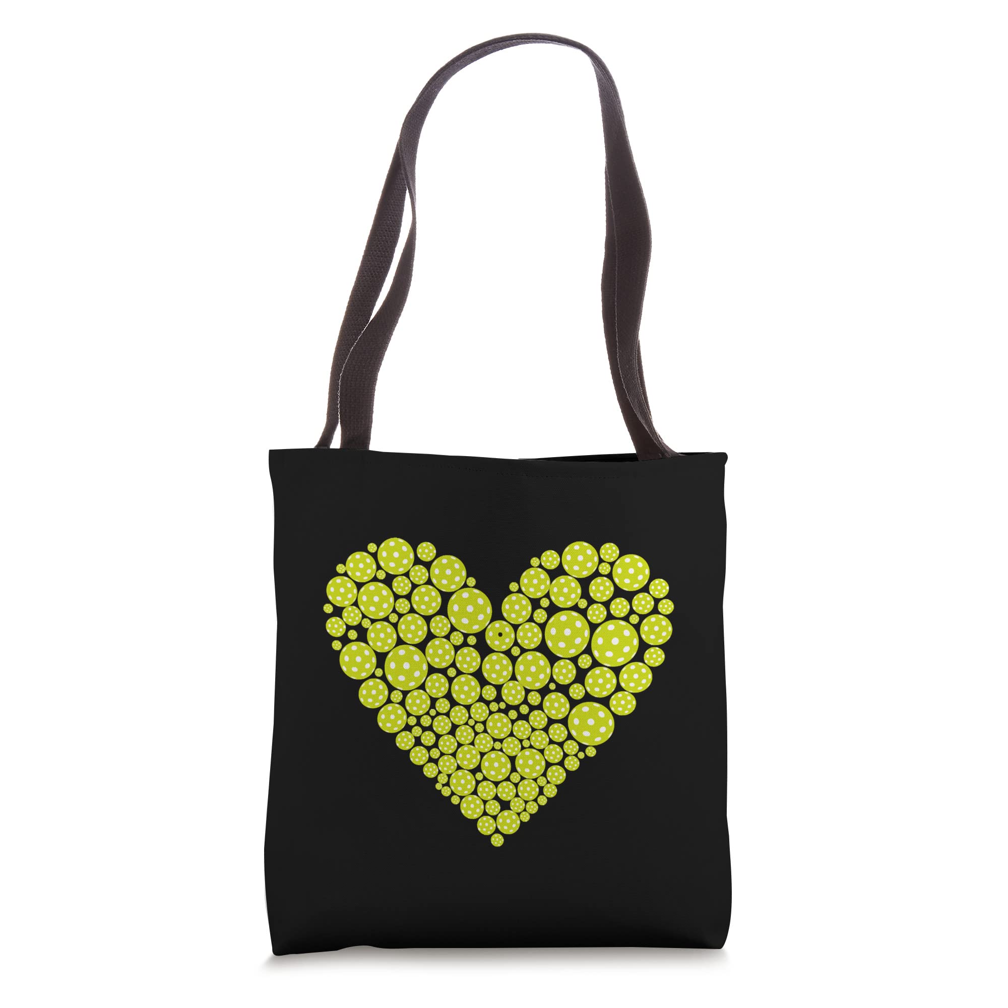 I Heart Pickleball Tote Bag