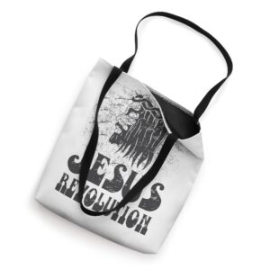 Jesus Revolution Christian Faith Based Jesus Christ Tote Bag