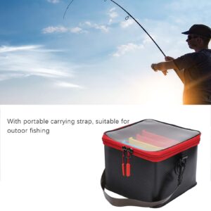 Flbirret Fishing Outdoor Simulate Shrimp Bait Lure Storage Bucket Accessory Box Multifunction