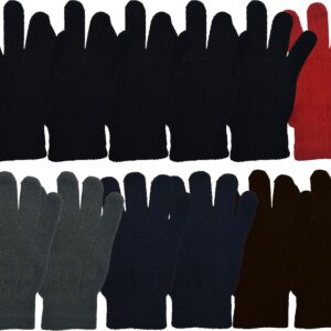 96x Winter Gloves, Beanies, Crew Socks, Neck Warmers Donation Charity Care Bulk Bundle (24 Beanies / 24 Pairs Gloves / 24 Neck Gaiters / 24 Pairs Crew Socks(Black))